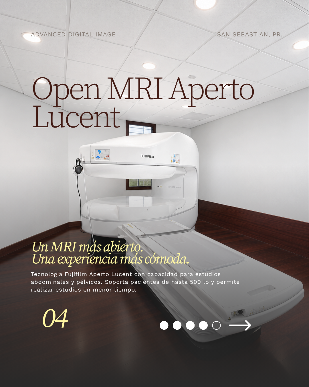 Open MRI APERTO Lucent