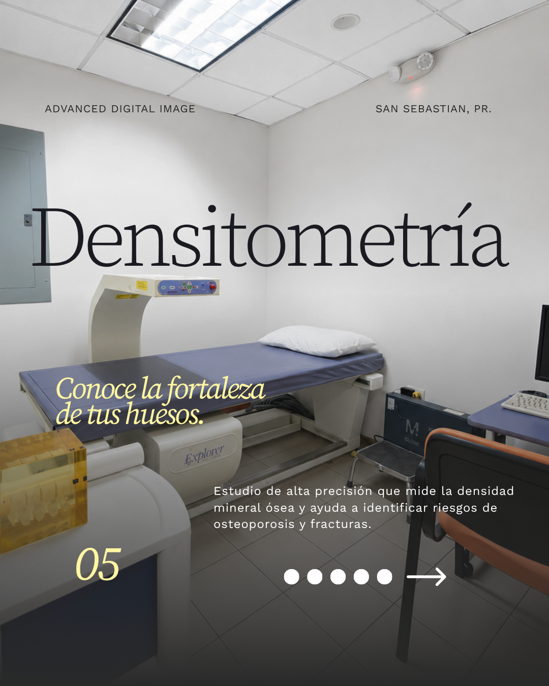 Densitometry scanning equipment